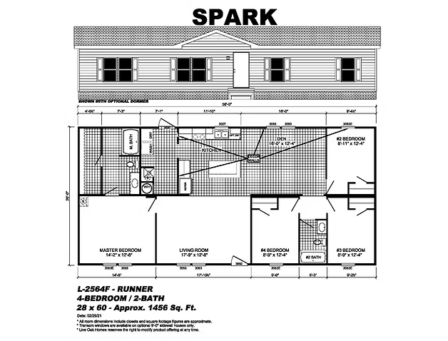 SPARK MODEL Floor Plan